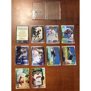 1995 Score Platinum COMPLETE TEAM SET Baseball Cleveland Indians Series 1 NRMT